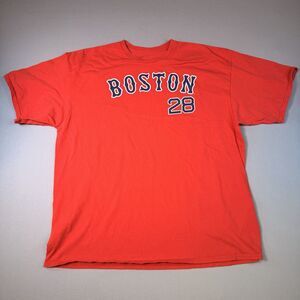 MLB J.D. Martinez Boston Red Sox Genuine Merchandise Tee Shirt XXL #26